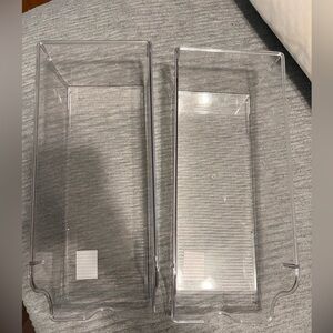 Clear Storage Bins
